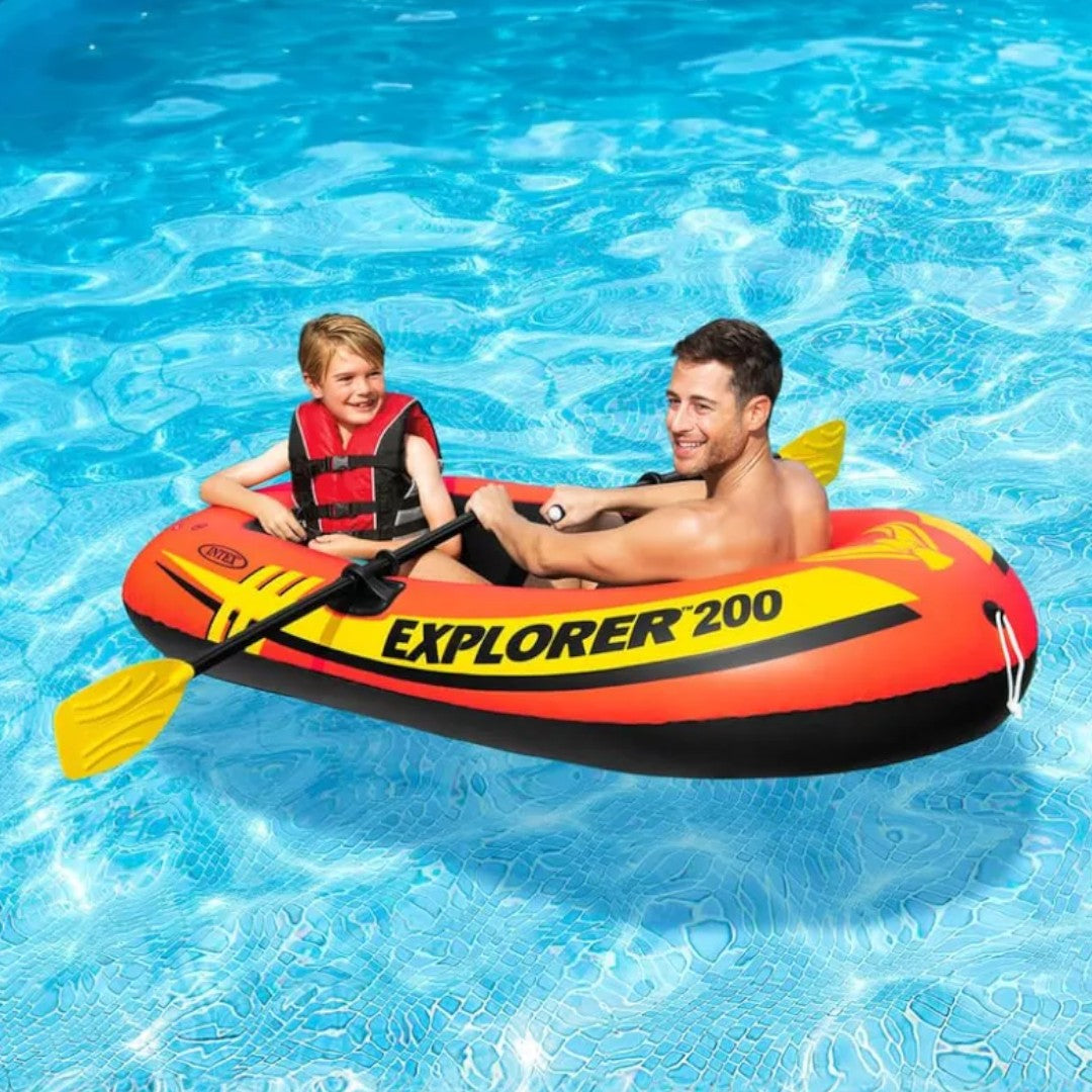 INTEX BOTE INFLABLE CON REMOS INTEX BOTE INFLABLE CON REMOS